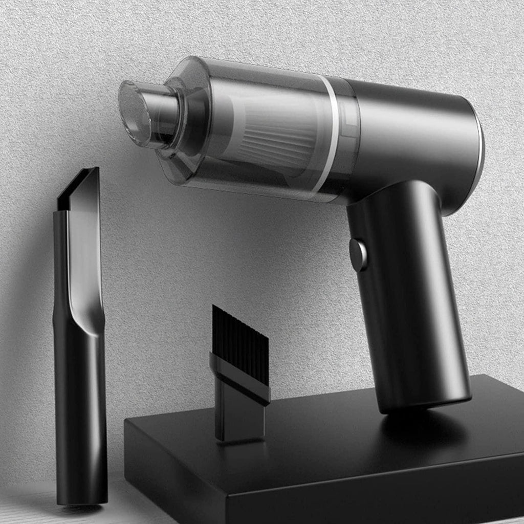 2-in-1 Wireless Air Duster & Super-Suction Vacuum!